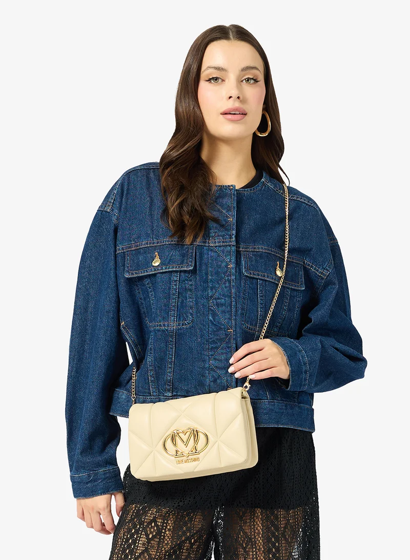 Love Moschino  Smart Daily PU Crossbody Bag for Women | Best Price UAE